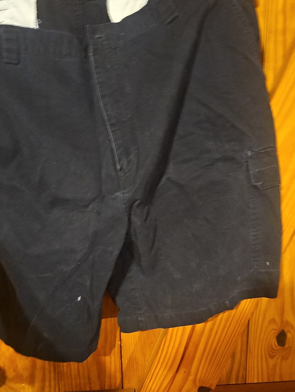 Van Heusen Navy Cargo Shorts